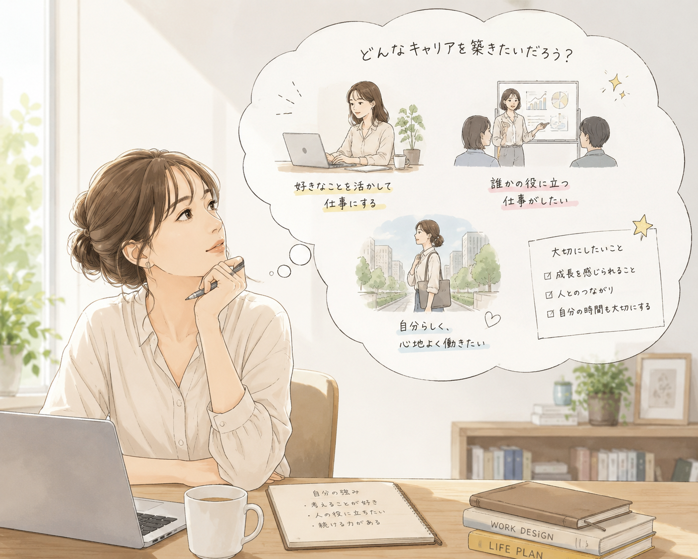 自分の行動パターンを知り、理想のキャリアを手に入れよう！