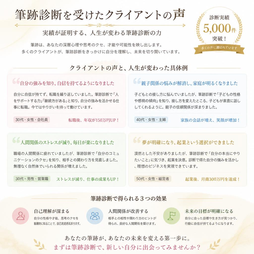 実際の成果とクライアントの声